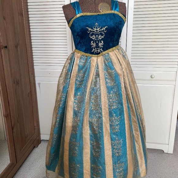 Anna's Coronation Gown Dress-Up or Halloween Costume Children's Size 7/8 - Picture 2 of 16
